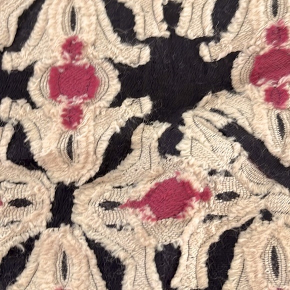 NWOT Patterned Textured Bomber Jacket Size 2 - Picture 11 of 11